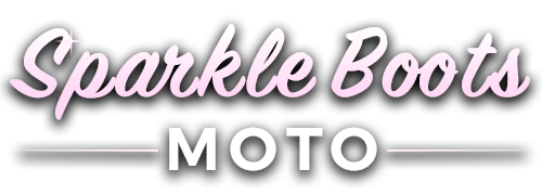 Sparkle Boots Moto Logo